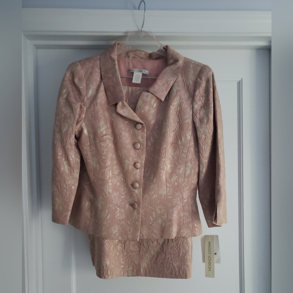 Maggie London 2 piece dress suit size 10